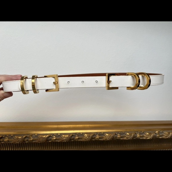 Givenchy White and Gold Women\'s Belt main image 2
